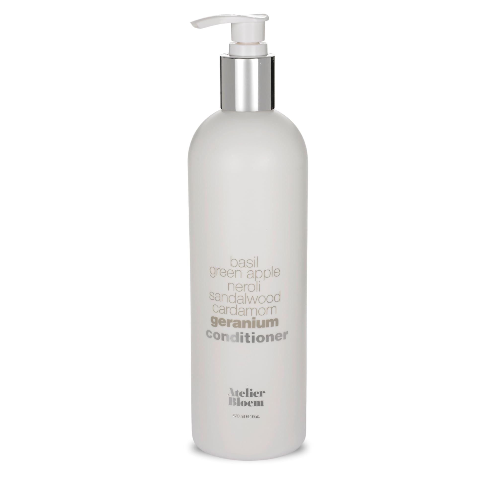 Atelier Bloem Geranium Strengthening Conditioner - Kimpton Hotel Collection - For Hair - Basil, Green Apple, Neroli, San