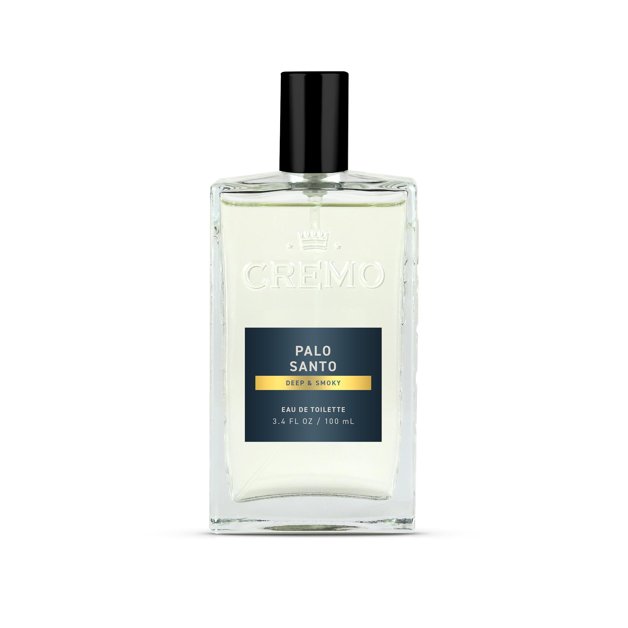 Cremo Palo Santo Mens Cologne Spray - Bright Cardamom, Dry Papyrus & Palo Santo Fragrance, Men's Cologne, |4 Fl Oz
Cre