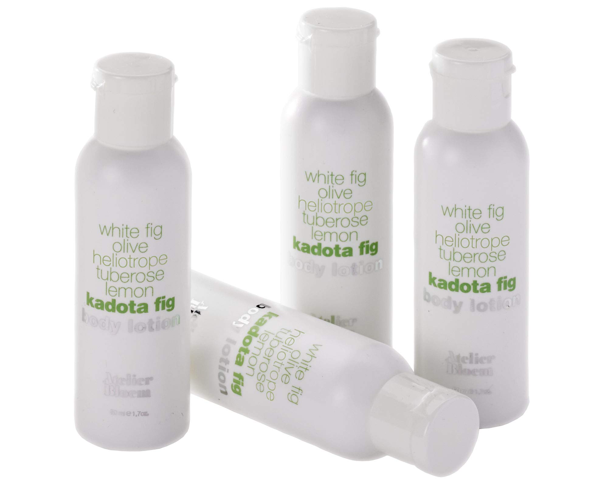 Atelier Bloem Kadota Fig Body Lotion - Hydrating & Soothing - For Dry Skin - Hotel Spa Collection - 1.7 oz. (Set of 4)
A
